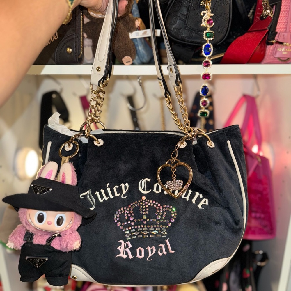 Juicy Couture Kingdom Tote Bag in Black